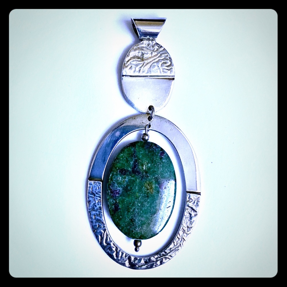 Green Turquoise Pendant
